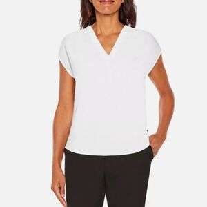 New Large Banana Republic White blouse